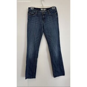 Abercrombie & Fitch Blue Women's ERIN Denim Regular Jeans - Size 4